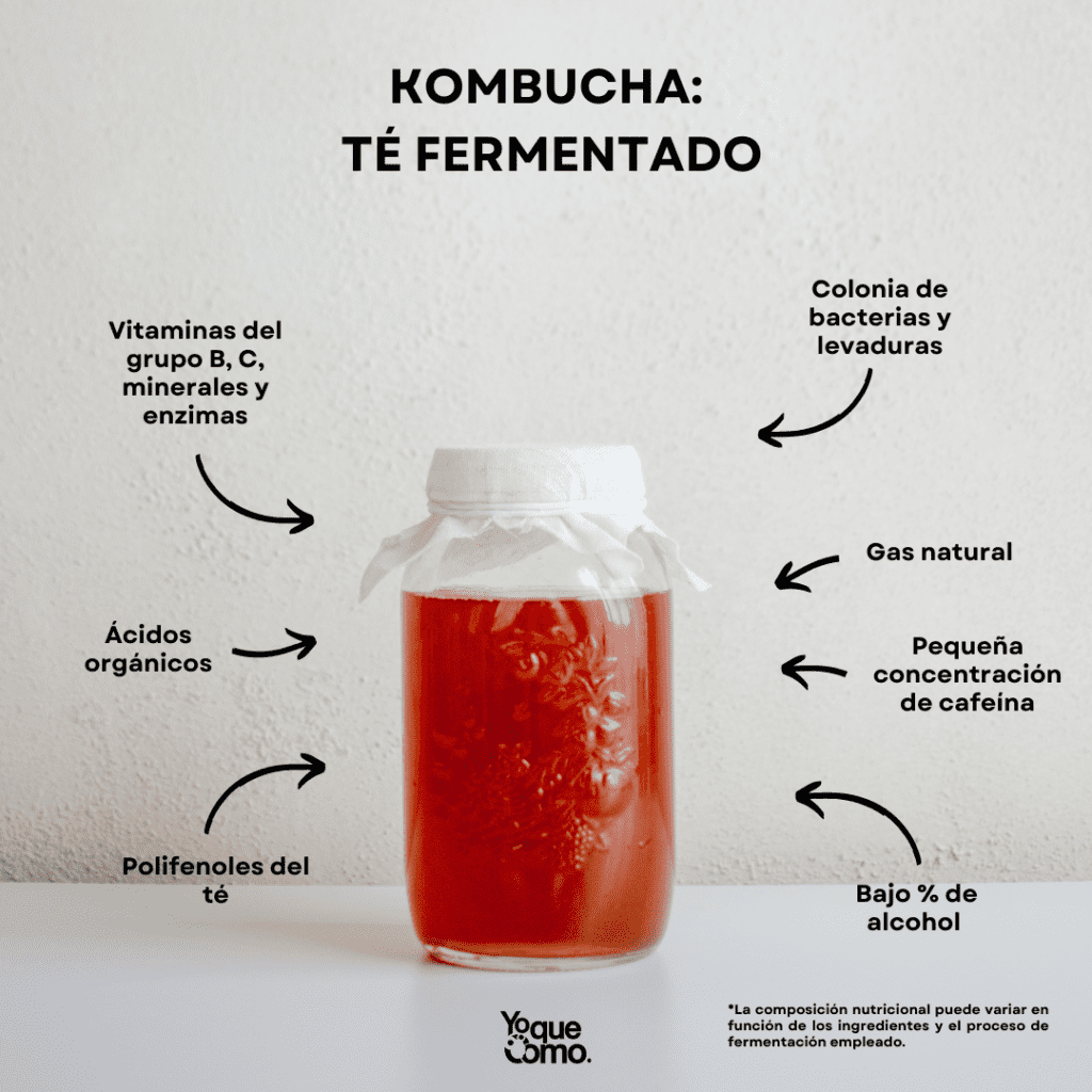 Kombucha te fermentado