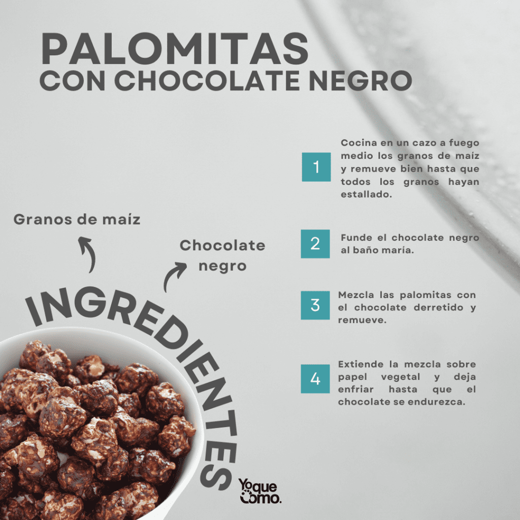 Receta de palomitas caseras